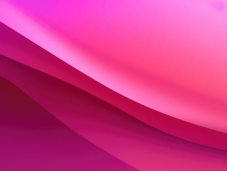 Pink wave and line abstract background. Generative AI.