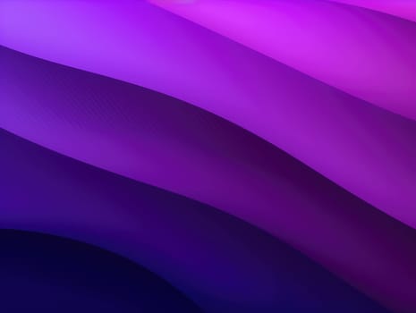 Abstract purple waves background. Generative AI.