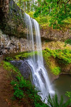 Waterfall in Silver Falls state partk, Oreogn