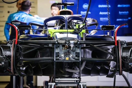 MELBOURNE, AUSTRALIA - MARCH 30: Williams Racing at the 2023 Australian Formula 1 Grand Prix on 30th March 2023