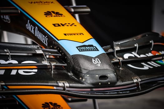 MELBOURNE, AUSTRALIA - MARCH 30: McLaren Formula 1 Team at the 2023 Australian Formula 1 Grand Prix on 30th March 2023