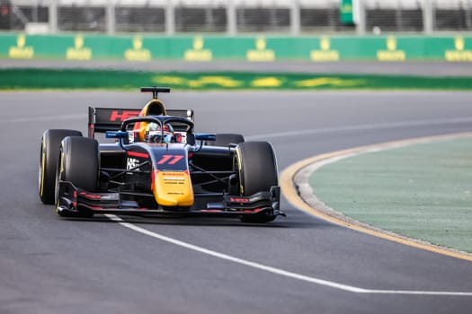 MELBOURNE, AUSTRALIA - MARCH 31: Jack Doohan of Invicta Virtuosi Racing in F2 at the 2023 Australian Formula 1 Grand Prix on 31st March 2023