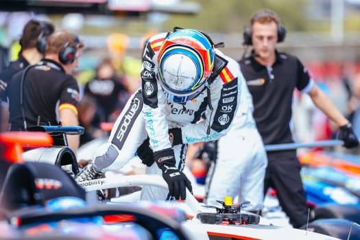 MELBOURNE, AUSTRALIA - MARCH 31: F3 race Atmosphere at the 2023 Australian Formula 1 Grand Prix on 31st March 2023