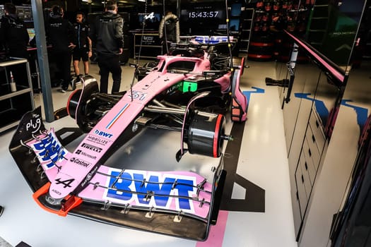 MELBOURNE, AUSTRALIA - MARCH 31: Alpine F1 Team at the 2023 Australian Formula 1 Grand Prix on 31st March 2023