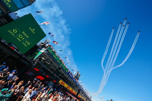 MELBOURNE, AUSTRALIA - APRIL 2: Atmosphere at the 2023 Australian Formula 1 Grand Prix on 2nd April 2023