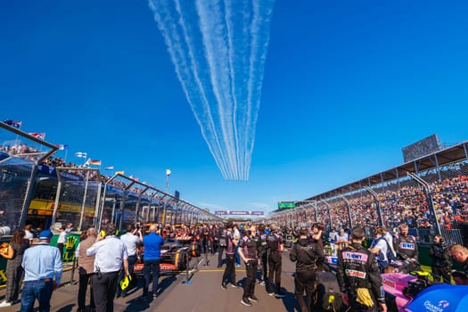 MELBOURNE, AUSTRALIA - APRIL 2: Atmosphere at the 2023 Australian Formula 1 Grand Prix on 2nd April 2023