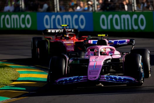 MELBOURNE, AUSTRALIA - APRIL 2: Pierre Gasly of France drives the Alpine A523 Renault on race day during the 2023 Australian Grand Prix on April 2, 2023 in Melbourne, Australia.