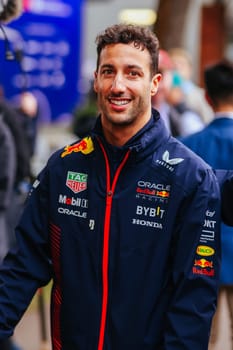 MELBOURNE, AUSTRALIA - APRIL 01: Daniel Ricciardo at the 2023 Australian Formula 1 Grand Prix on 1st April 2023