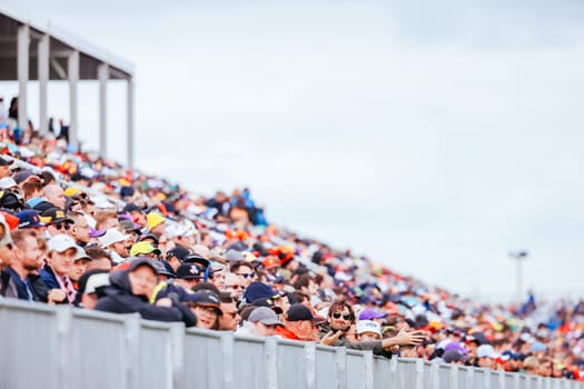 MELBOURNE, AUSTRALIA - APRIL 01: Fan atmosphere at the 2023 Australian Formula 1 Grand Prix on 1st April 2023