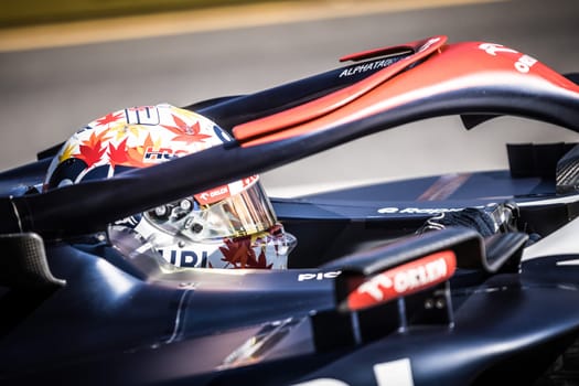 MELBOURNE, AUSTRALIA - APRIL 2: Yuki Tsunoda of Japan drives the Scuderia AlphaTauri AT04 on race day during the 2023 Australian Grand Prix at Albert Park on April 2, 2023 in Melbourne, Australia.