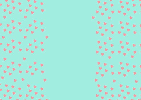 Texture with love hearts for design. Valentines day card concept. Heart for Valentines Day greeting card.