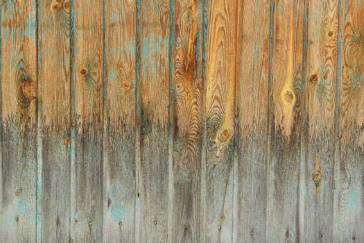 vintage wood background texture with knots and nail holes and old paint