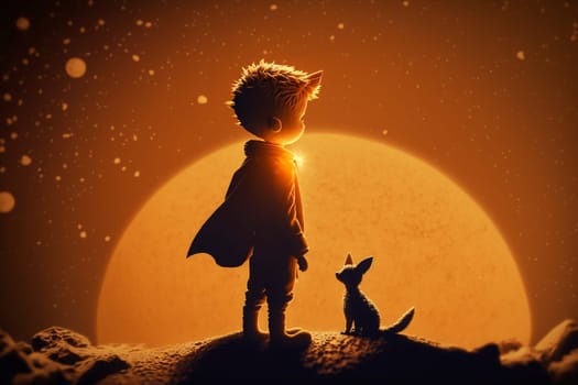 The Little Prince. Antoine Marie Roger de Saint Exupery. A timeless classic, a book, a story, for children and adults.