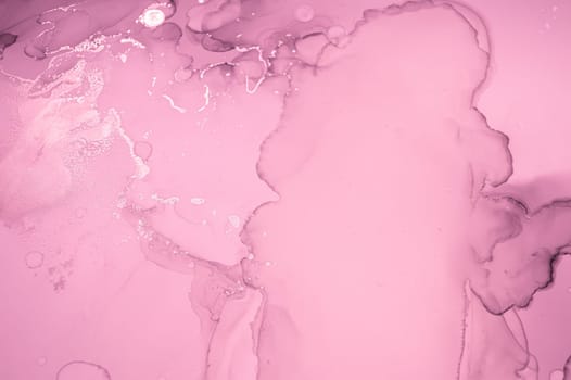 Rose Luxury Marble. Acrylic Mix. Oil Flow Design. Abstract Splash. Elegant Art Painting. Alcohol Pink Marble. Feminine Illustration. Fluid Creative Effect. Contemporary Liquid Marble.