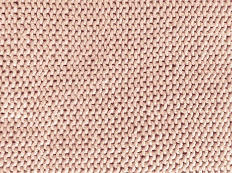 Beige Texture Knitted Fabric. Holiday Wool Ornament. Knitwear Cotton Background. Woven Fabrics. Nordic Weave Wallpaper. Vintage Linen Thread. Abstract Handmade Cloth. Jacquard Knitting.