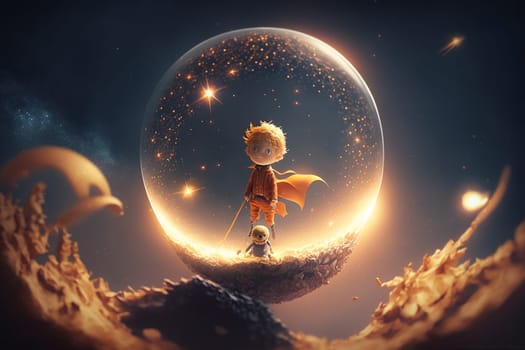 The Little Prince. Antoine Marie Roger de Saint Exupery. A timeless classic, a book, a story, for children and adults.