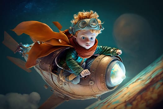The Little Prince. Antoine Marie Roger de Saint Exupery. A timeless classic, a book, a story, for children and adults.