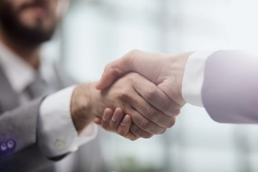 welcome business. Handshake, business man with shake hands. corporate greeting hand.