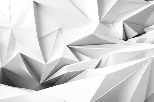 Abstract mosaic background White low poly background texture illustration