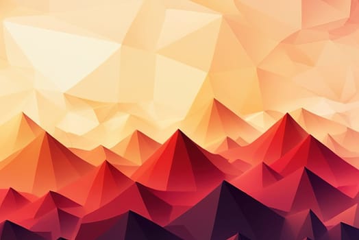 Abstract Geometric backgrounds full Color polygon background illustration