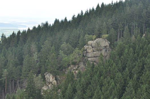 Kaesteklippen, Harz Mountains in Bad Harzburg, Germany