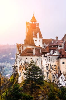 Famous Dracula's Castle in Romania