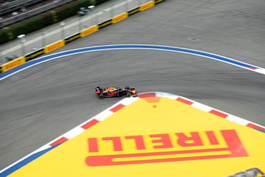 SOCHI, RUSSIA - 29 September 2019: Race Start at Formula 1 Grand Prix of Russia 2019. High quality photo