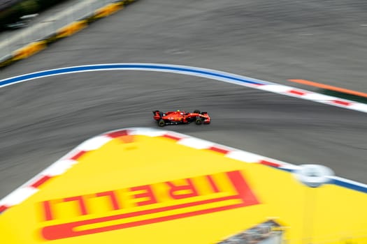 SOCHI, RUSSIA - 29 September 2019: Race Start at Formula 1 Grand Prix of Russia 2019. High quality photo