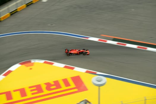 SOCHI, RUSSIA - 29 September 2019: Race Start at Formula 1 Grand Prix of Russia 2019. High quality photo