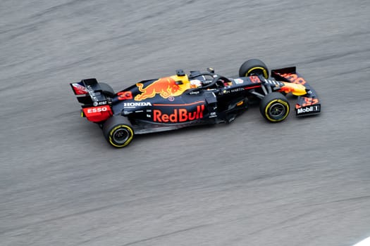 SOCHI, RUSSIA - 29 September 2019: Race Start at Formula 1 Grand Prix of Russia 2019. High quality photo