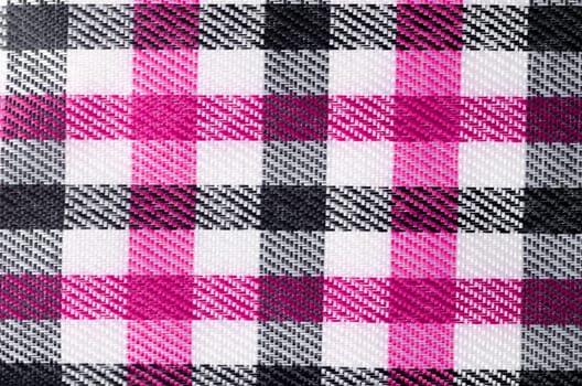 Pink and Black color Gingham pattern fabric texture as background.
Pink and Black color Gingham pattern fabric texture as background.