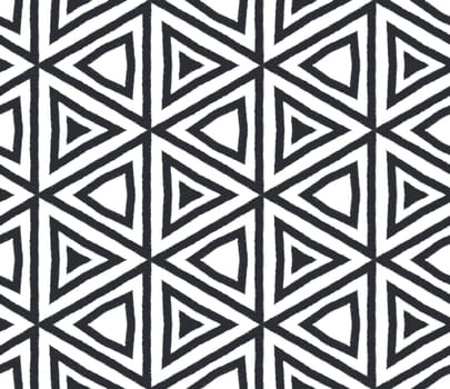 Arabesque hand drawn pattern. Black symmetrical kaleidoscope background. Textile ready sightly print, swimwear fabric, wallpaper, wrapping. Oriental arabesque hand drawn design.