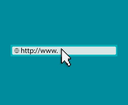 Web browser. Vector Illustration. EPS10