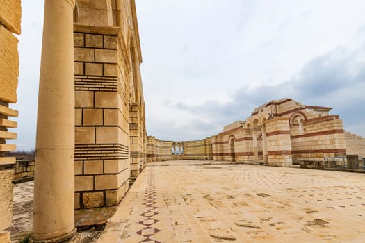 The Great Basilica at the first Bulgarian capital, Pliska