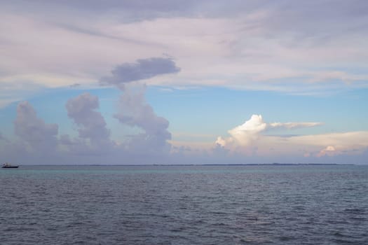 The Caribbean Sea in Mexico, in the state of Quintana Roo