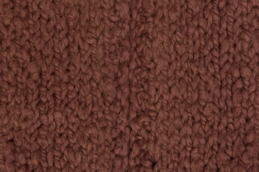 Fabric thread braid texture brown knit pattern fiber material background textile woven.