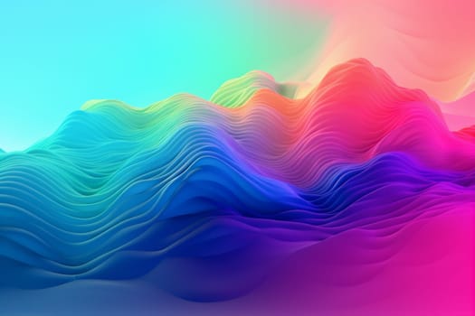background geometric pink purple creative curve generative ai abstract futuristic. Generative AI.