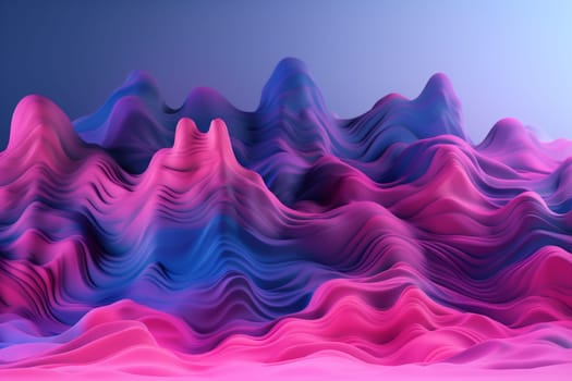 background creative gradient illustration concept banner generative ai modern curve red light shape graphic color. Generative AI.