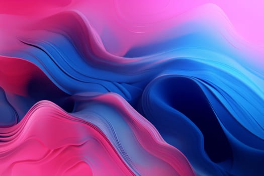 background futuristic wallpaper color neon bright flow decorative gradient illustration modern curve light design concept generative ai shape creative art. Generative AI.