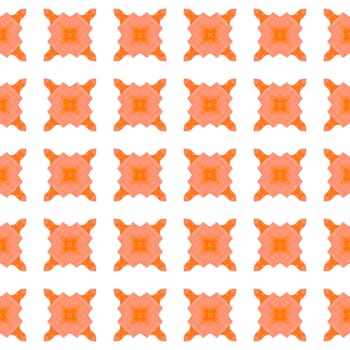 Striped hand drawn design. Orange classic boho chic summer design. Repeating striped hand drawn border. Textile ready fresh print, swimwear fabric, wallpaper, wrapping.