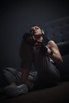 beautiful cute sports girl, fitness model, gym trainer, brutal, muscular athletic, bodybuilding lady sexy working out training pumping up muscles gaining weight and poses. healthy lifestyle