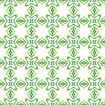 Arabesque hand drawn design. Green stylish boho chic summer design. Textile ready adorable print, swimwear fabric, wallpaper, wrapping. Oriental arabesque hand drawn border.