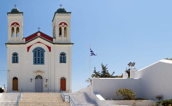 Church of the Assumption of the Virgin on the island of paros - greece