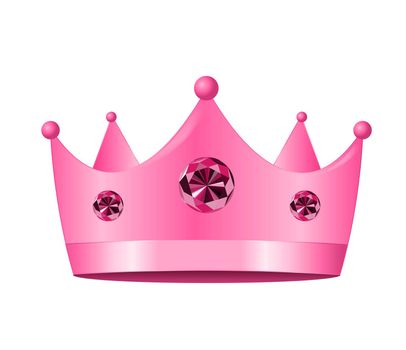 Princess Crown Icon. Vector Illustration. EPS10