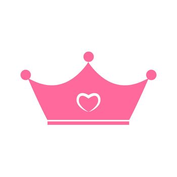 Princess Crown Icon. Vector Illustration. EPS10