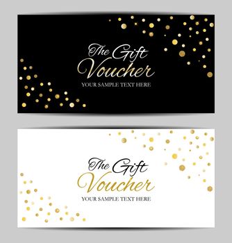 Luxury Members, Gift Card Template for your Business Vector Illustration EPS10