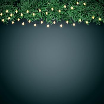 Merry Christmas and New Year Background. Vector Illustration EPS10