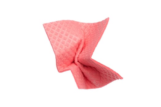 Cleaning rag for wiping isolated on white background