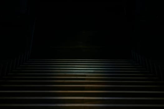 a set of stairs and its surrounding walls or structure.