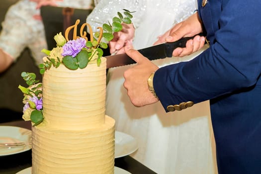 a marriage ceremony, especially considered as including the associated celebrations.
